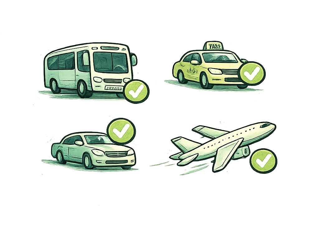 aplicación de traslados hoteleros