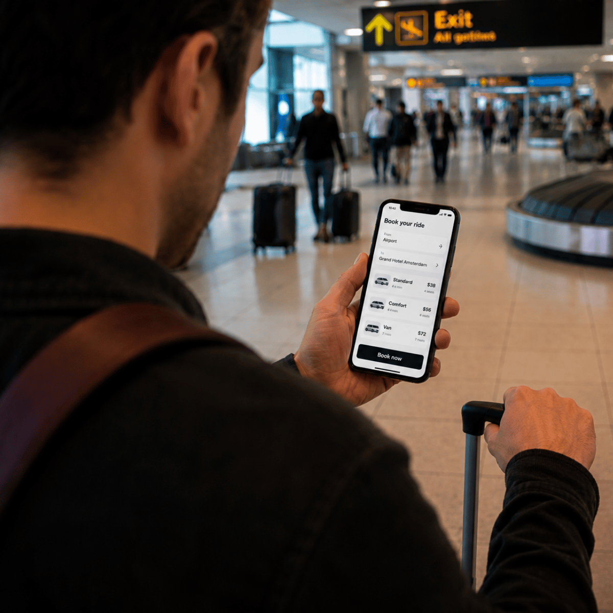 Shuttledesk, guest booking a different transfer